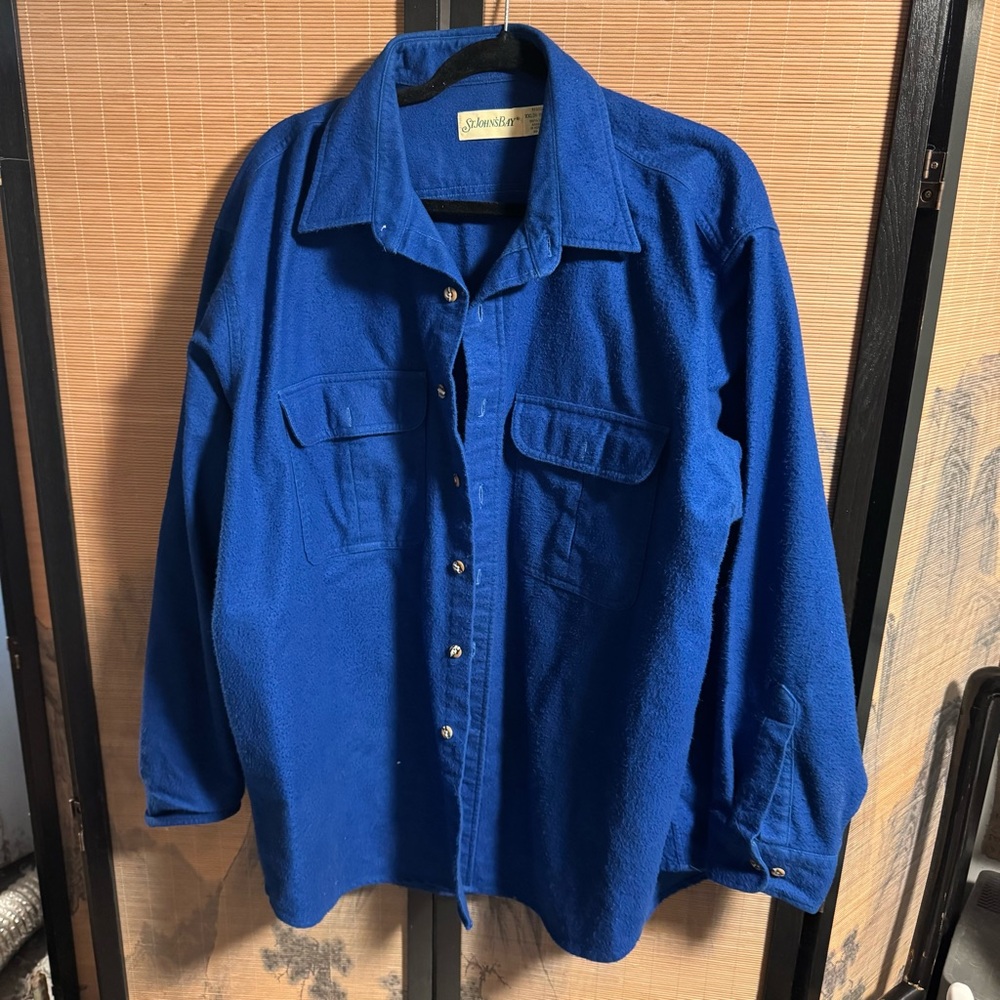 Fleece button up St. John bay